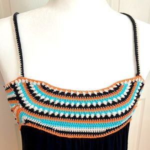 Emma's Closet Boho Crochet Tank Top